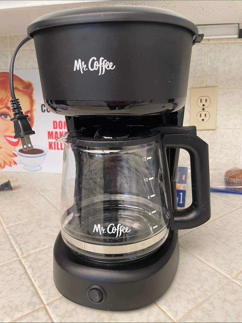 Mr. Coffee Black 12-Cup Drip Coffee Maker